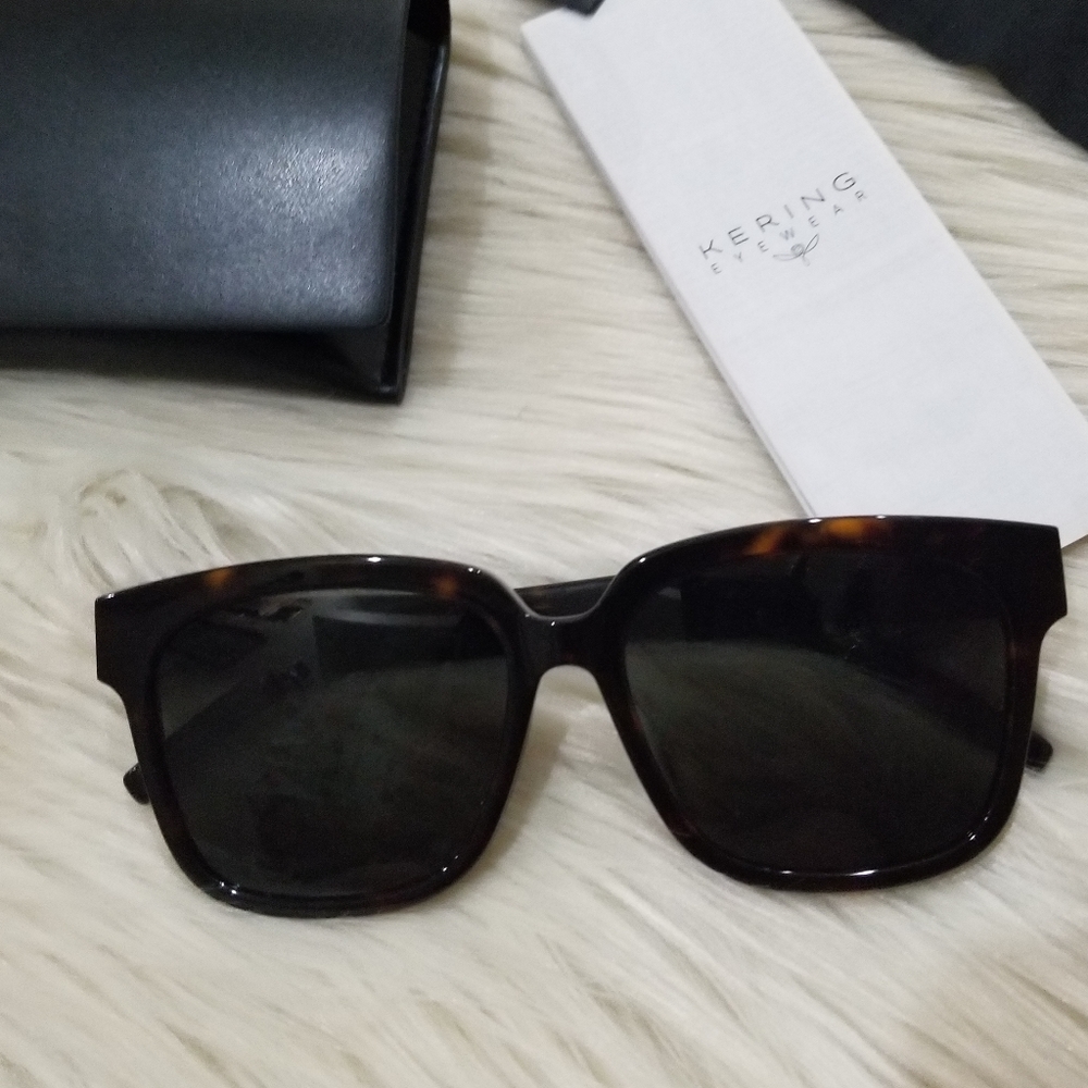 Ysl logo tortoise sunglasses - Picture 2 of 12